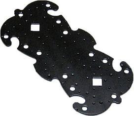 Пластина перфорированная Tech-KREP 180x80x3 мм