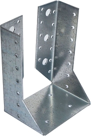 Опора бруса перфорированная Tech-KREP 76х150х76 мм