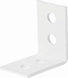 Уголок крепежный равносторонний kur LUX-TOOLS 25х14х2 мм 