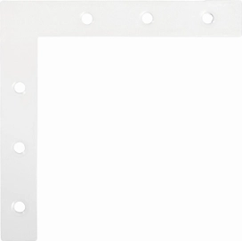 Уголок крепежный равносторонний kur LUX-TOOLS 100х100х15 см