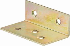 Уголок крепежный ассиметричный kuas LUX-TOOLS 75х40х25 мм