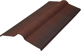 Конек Ондулин коричневый 103,5х42 см