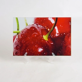 Доска разделочная NINA GLASS 30x20 см вишня