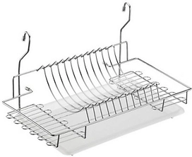 Сушилка для посуды PePo навесная 265x440 мм хром