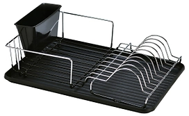 Сушилка для посуды черная