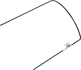 Кустодержатель П-образный LUX-TOOLS стальной 35 см зеленый