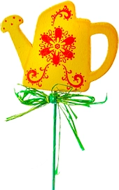 Штекер АБС-пластик 6х21х6 см оранжевый