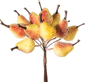 Набор груш засахаренных желто-красный 1,5x2x10