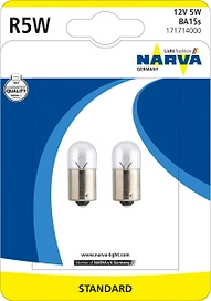 Галогенная лампа NARVA R4W BA15s 5 Вт