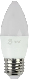 Светодиодная лампа ЭРА ЭКО E27 6 Вт 480 лм 2700 К свеча