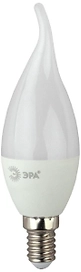 Светодиодная лампа ЭРА Стандарт E14 5 Вт свеча 400 лм 4000 К свеча на ветру