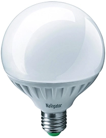 Светодиодная лампа Navigator NLL-G Е27 18 Вт 1500 лм 2700 К шар