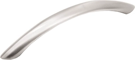 Мебельная ручка-скоба BOYARD сатиновый хром 115 мм