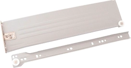 Направляющие BOYARD MB08601W/350 роликовые неполного выдвижения 86х350 мм