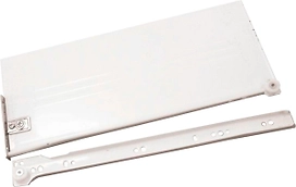 Направляющие BOYARD MB15001W/400 роликовые неполного выдвижения 150х400 мм