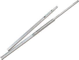 Направляющие BOYARD DB1711Zn/300 шариковые неполного выдвижения 17х300 мм