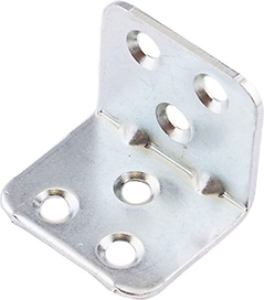 Мебельный уголок монтажный Tech-KREP оцинкованная сталь серебряный 40х30х40 мм