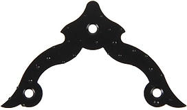 Мебельный уголок монтажный Tech-KREP FRU-70 сталь черный 70x70x2 мм