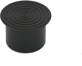 Ножка-заглушка наружная Tech-Krep 25мм черная (1 шт)