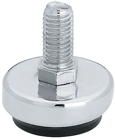 Опора регулируемая Tech-Krep с резьбой М10 хром (4 шт)