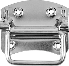 Мебельная ручка LUX-TOOLS оцинкованная сталь 90 мм