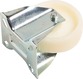 Мебельный ролик неповоротный 200 кг 100 мм