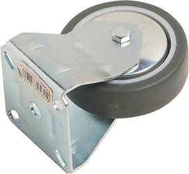 Мебельный ролик неповоротный 60 кг 75 мм