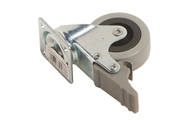 Ролик поворотный для мебели LUX-TOOLS 50 мм