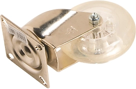 Мебельный ролик 395510 поворотный 75 мм