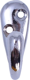 Крючок мебельный Larvij LK0101CH одинарный хром