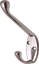 Крючок мебельный Larvij LK0401GO двойной золото