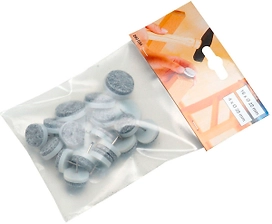 Мебельный подпятник 290034 войлочный 22 мм, 28 мм 20 шт