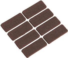 Мебельный подпятник 485175 войлочный 16х44 мм 8 шт