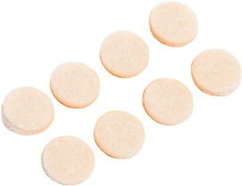 Мебельный подпятник 485201 войлочный 17 мм 16 шт