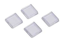 Мебельный подпятник 485197 пластиковый 40х40 мм 4 шт