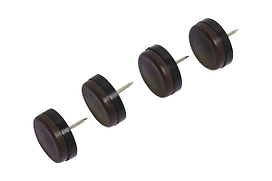 Мебельный подпятник 485207 пластиковый 30 мм 4 шт