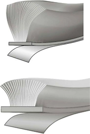 Щетка щелевая самоклеящаяся для дверей 6,7мм  х 6,0 мм 11 м