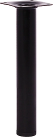 Мебельная ножка Larvij сталь черный 200 мм