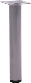 Мебельная ножка Larvij сталь серебро 200 мм