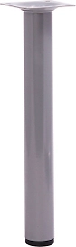 Мебельная ножка Larvij L61R25MS30 сталь серебро 250 мм