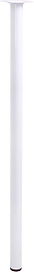 Мебельная ножка Larvij сталь белый 700 мм