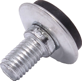 Мебельный наконечник Larvij сталь серебро M10 (комплект 4 шт)