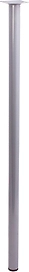 Мебельная ножка Larvij L61R80MS30 сталь серебро 800 мм