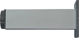 Мебельная ножка JET регулируемая алюминиевая 150 мм