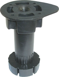 Мебельная опора JET пластик черная  235х260х500 мм