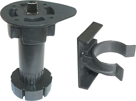 Мебельная опора JET пластик черный 170х260х500