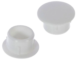 Мебельная заглушка Tech-KREP пластиковая белая 8 мм 35 шт