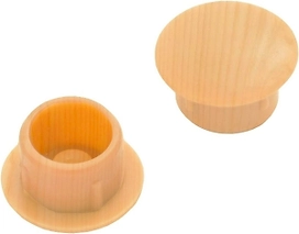 Мебельная заглушка Tech-KREP пластиковая бук 8 мм 35 шт