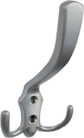 Крючок мебельный JET 585 трехрожковый матовый хром