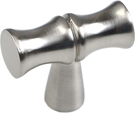 Мебельная ручка-кнопка JET 159 брашированный никель